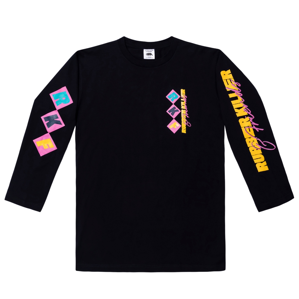 Rubber Killer - WILD BEAR LONG SLEEVE T-SHIRT