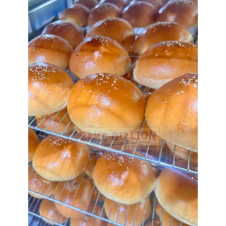 🔥ส่งทันที🔥 บริยอชบัน (งาขาว/ไม่งา) 10 ซม. Homemade Brioche Bun