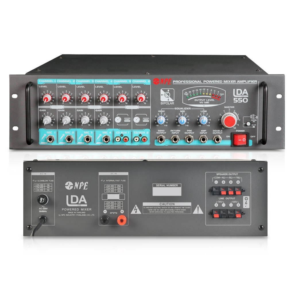 NPE Power Mixer LDA-550