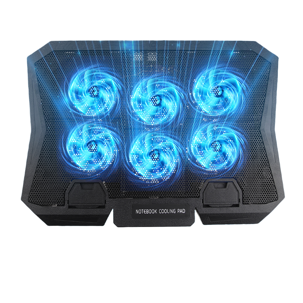 พัดลมโน๊ตบุ๊ค พัดลมรองโน๊ตบุ๊คระบายความร้อน แบบพกพา พัดลมรองโน๊ตบุ๊ค Laptop Cooling Pad