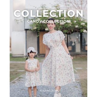 ชุดคุณแม่ ผ้าด๊อบบี้ลายกระต่าย