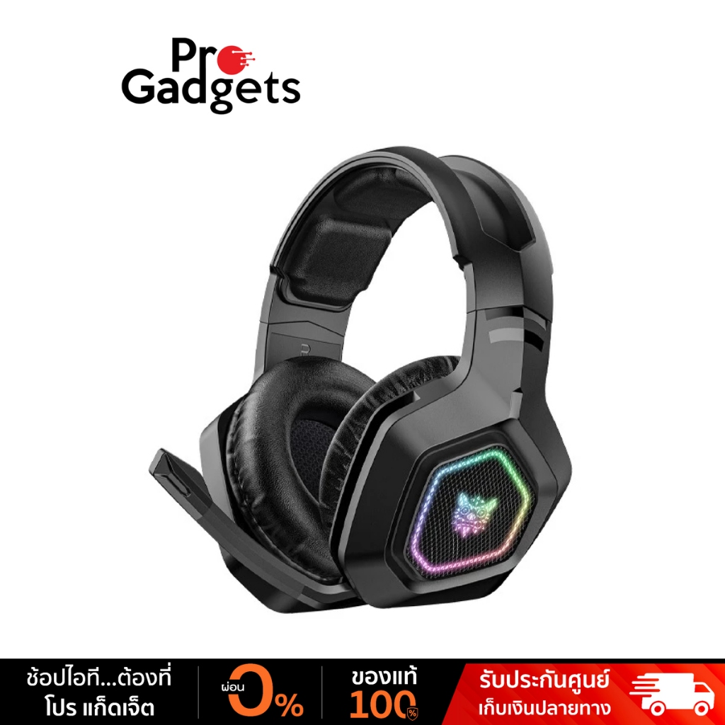 Onikuma Kumong Wireless Gaming Headset Black หูฟังเกมมิ่งไร้สาย