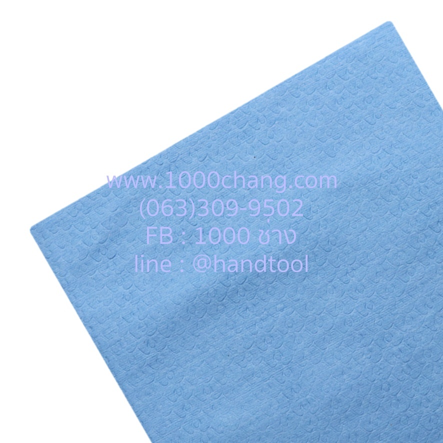 (มีใบกำกับภาษี)  888-020 (KS2138) ผ้าเช็ดคราบน้ำมัน & คราบจาระบี / ผ้าเช็ดอุตสาหกรรม แบบแผ่น (30 x 3