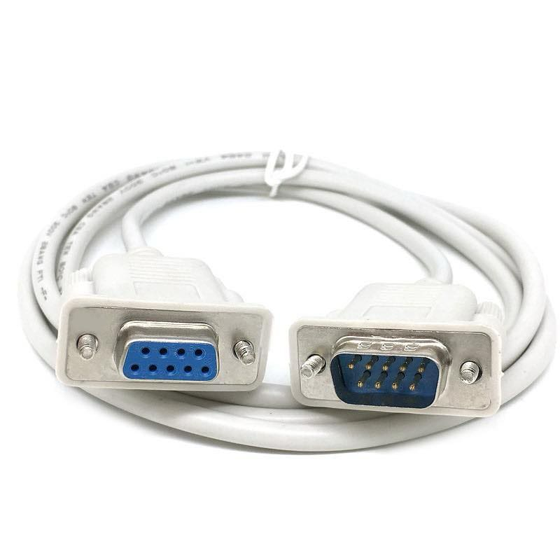 สาย Serial Extension RS232 Male to Female Cable 9-Pin DB9 Straight Through 1.5m