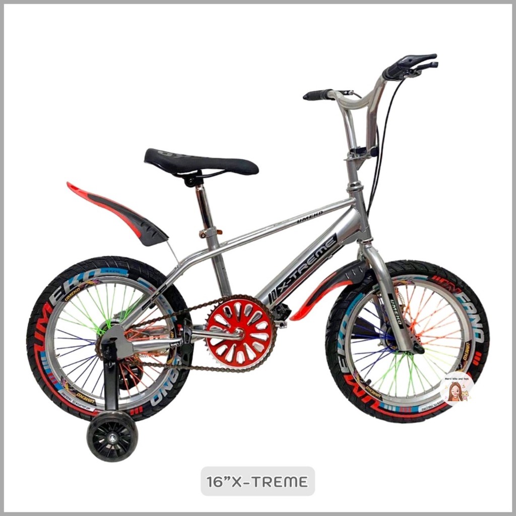 🔥ใหม่ล่าสุด🔥 จักรยานเด็ก 16นิ้ว X-TREME Umeko Haro ฮาโร่ จักรยานเด็กเท่ห์ ผู้ชาย จักรยานเด็กโต - รูปที่ 2