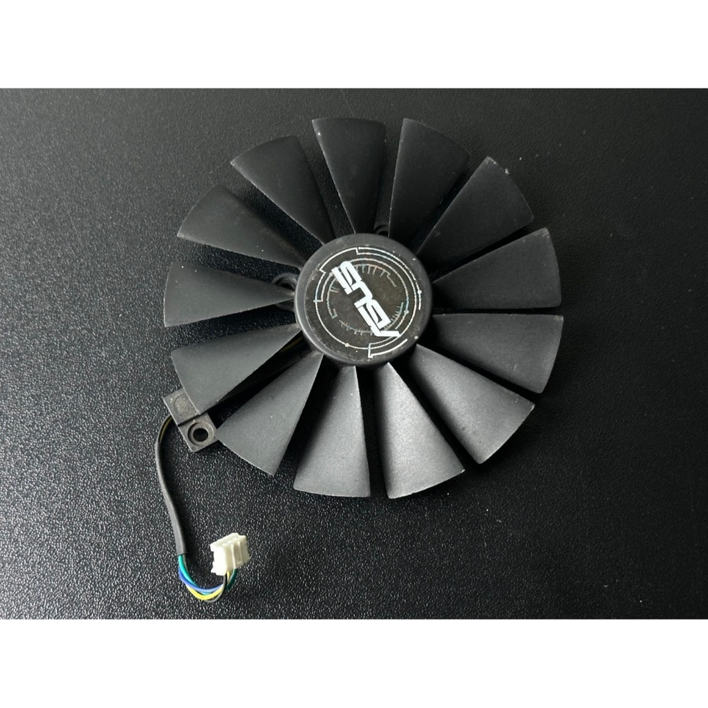 พัดลมการ์ดจอ (GPU fan) ASUS ใช้กับ RX470 RX570 STRIX / DUAL rx580   (มือสอง)