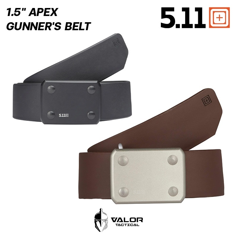 5.11 Tactical - 1.5" Apex Gunner's Belt เข็มขัดผู้ชาย หัวเข็มขัด aluminum เคลือบแข็ง Official Store