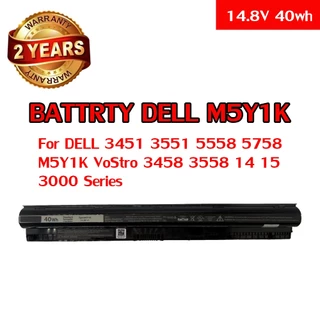 M5Y1K 2800MAH แบตเตอรี่40WH สำหรับ Dell Inspiron 15 3000 Series 15-3551/3552/3567 15 5000 Series 5551/5552/5555/5558/555