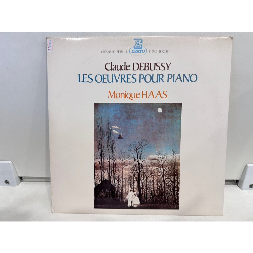 1LP Vinyl Records แผ่นเสียงไวนิล  Claude DEBUSSY  LES OEUVRES POUR PIANO     (E7E72)