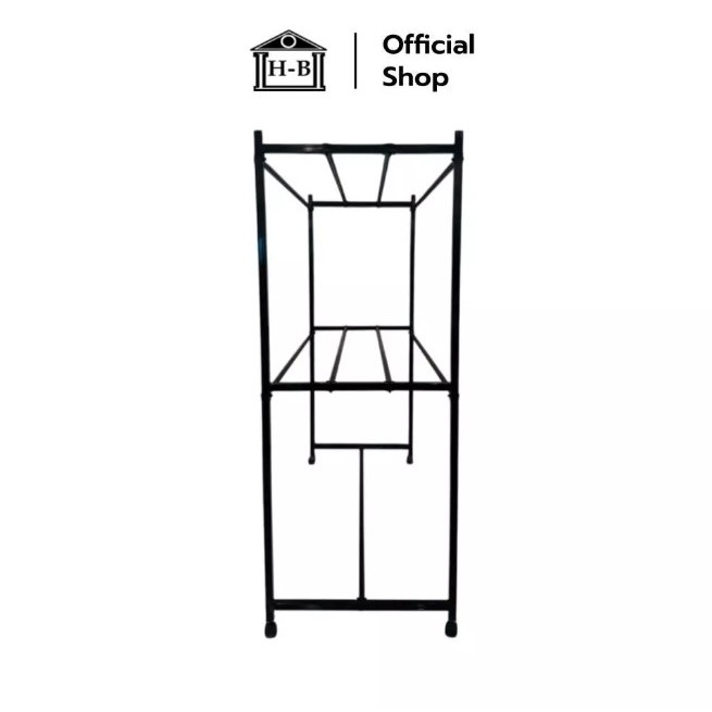 Home Best ราวตากผ้าแบบมีล้อ ขนาด 1.5 เมตร โครงเหล็กเหลี่ยม แข็งแรง ทันสมัย เคลื่อนย้ายสะดวก เหมาะกับทุกการใช้งาน - รูปที่ 3