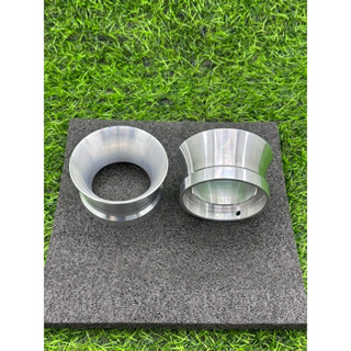 ปากแตรตัวสั้นCRF450ปากแตรแต่งสีเงินปากสวม61มิลสำหรับใส่เรือน…