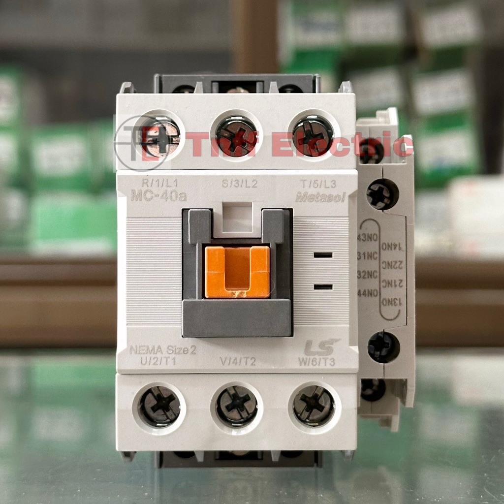 LS Electric MC-40a 1a1b (คอยล์ 220V, 380V) แมกเนติก คอนแทคเตอร์ (1NO + 1NC)