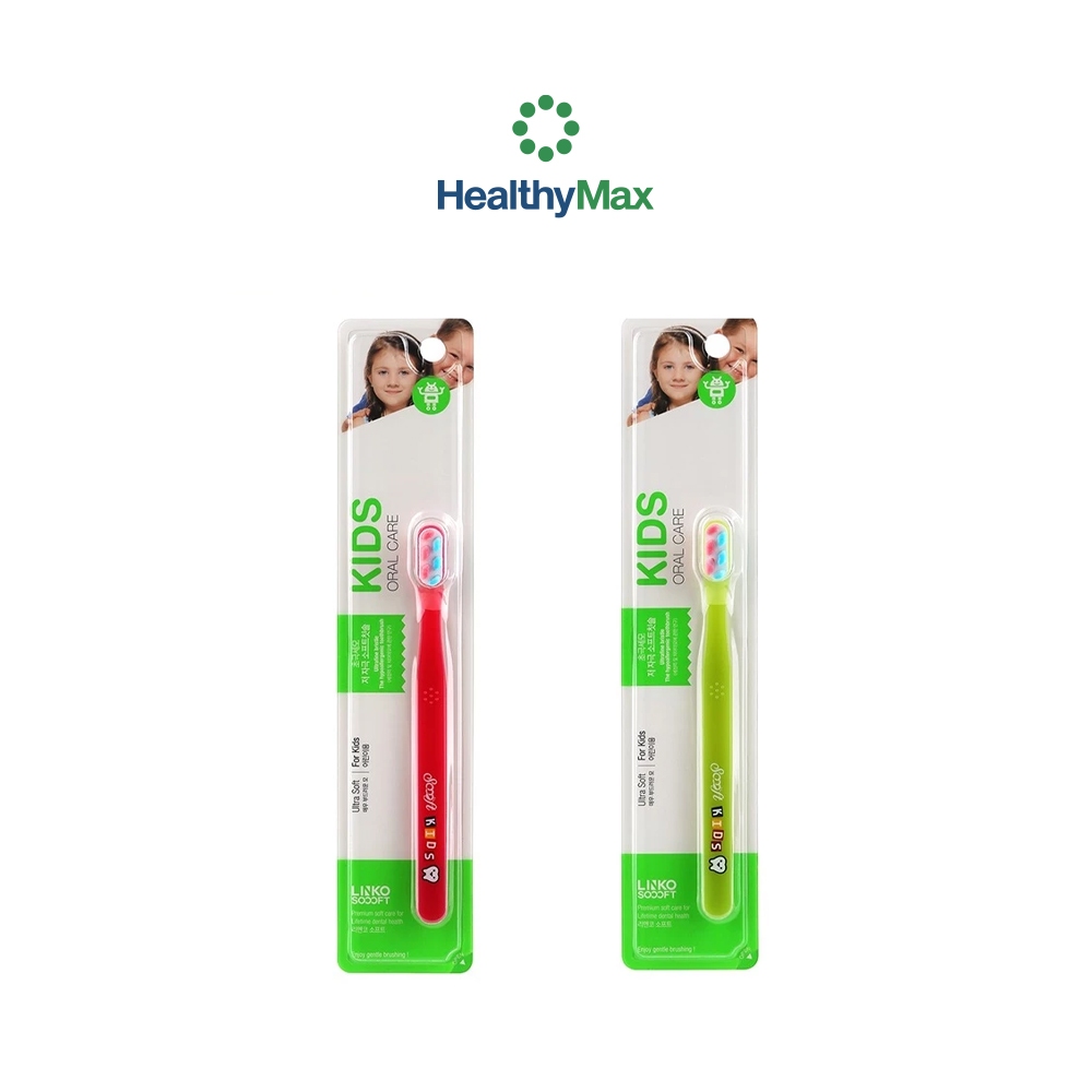 (คละสี) แปรงสีฟัน Linko Soooft รุ่น Kids Oral Care
