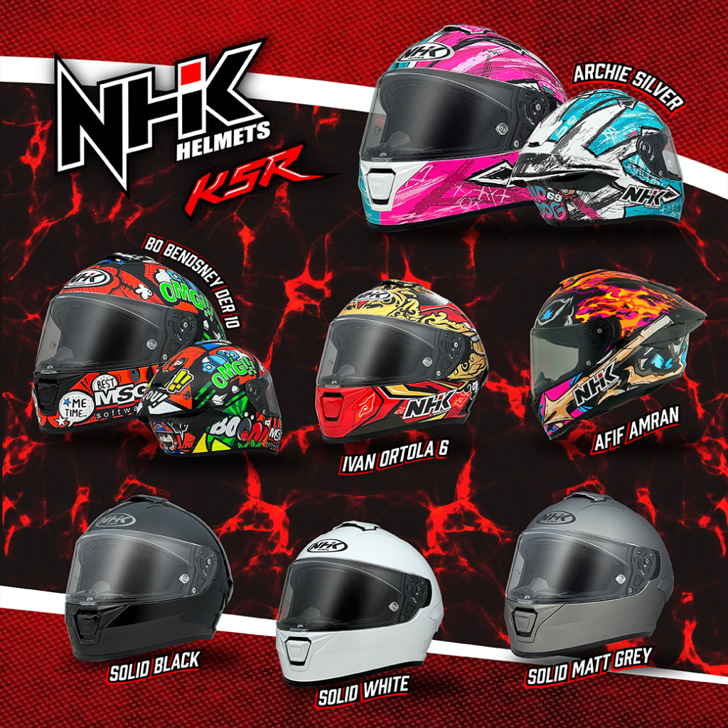 หมวกกันน็อคเต็มใบ NHK รุ่น K5R