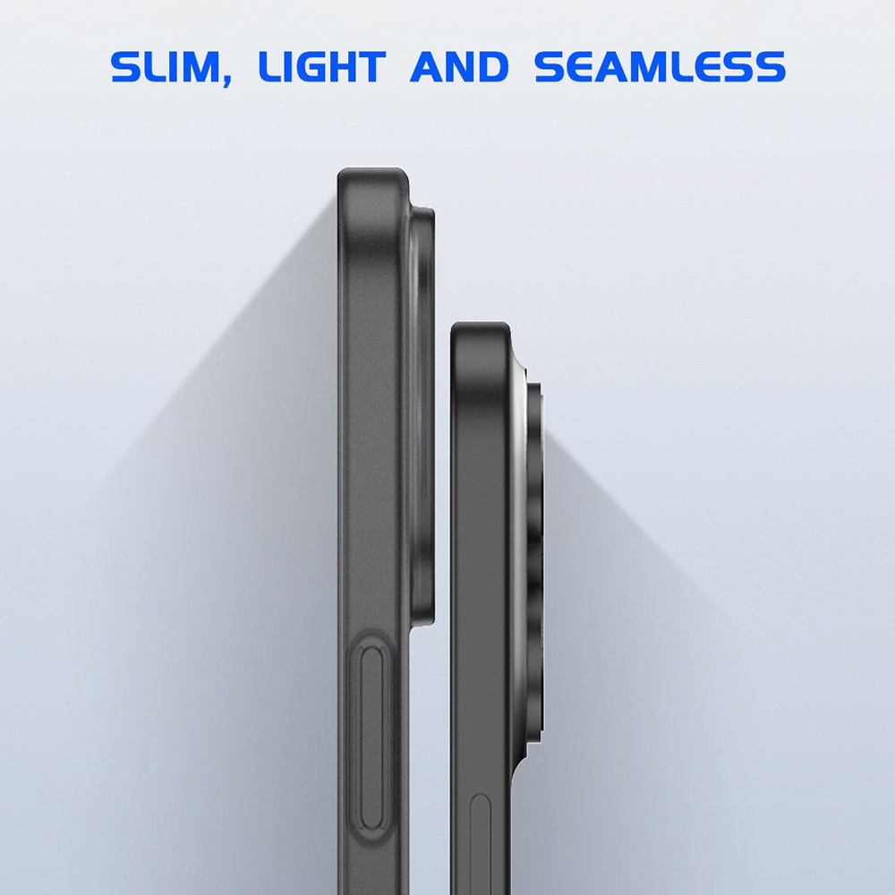 Ultra Slim Crystal Clearเคสโทรศัพท์สําหรับiPhone 11 12 13 14 15 16 Pro Max บางโปร่งใสป้องกันกรณี - รูปที่ 5