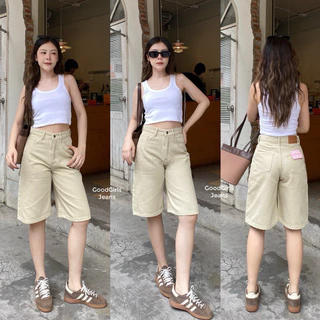 Good girl👖กางเกงยีนส์5ส่วน ผ้าไม่ยืด สีใหม่ ต้อนรับsummer กางเกงยีนส์ผู้หญิง กางเกงยีนส์ขาสั้น