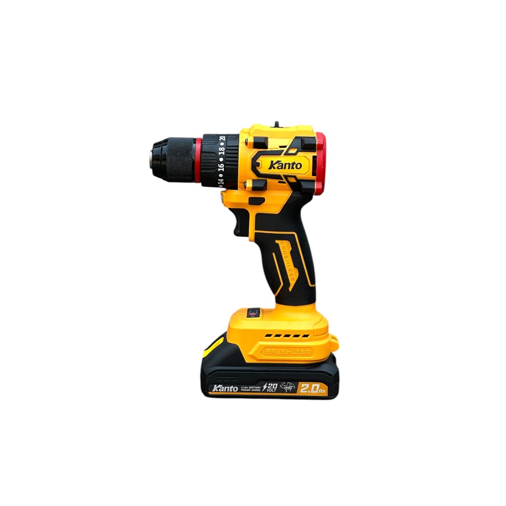 KANTO สว่านกระแทกไร้สาย 3 ระบบ 20V รุ่น KT-POWER-DR03 | สว่านไร้สาย สว่านแบตเตอรี่ - รูปที่ 2