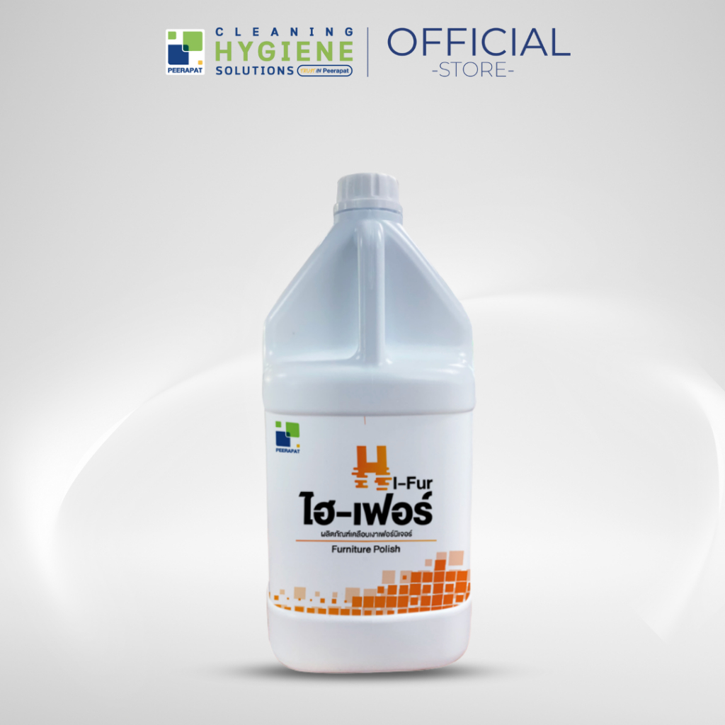 ไฮ-เฟอร์ / Hi-Fur น้ำยาเคลือบเงาเฟอร์นิเจอร์ เคลือบเงา ขนาด 3.8 ลิตร