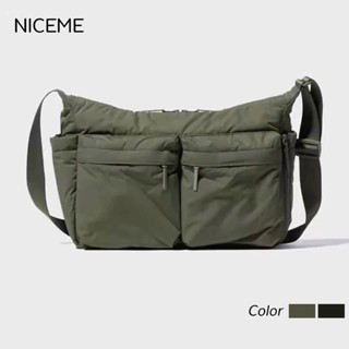 แบน สันทนาการกระเป๋าสะพายกระเป๋าสะพายไหล่เดียวความจุขนาดใหญ่…