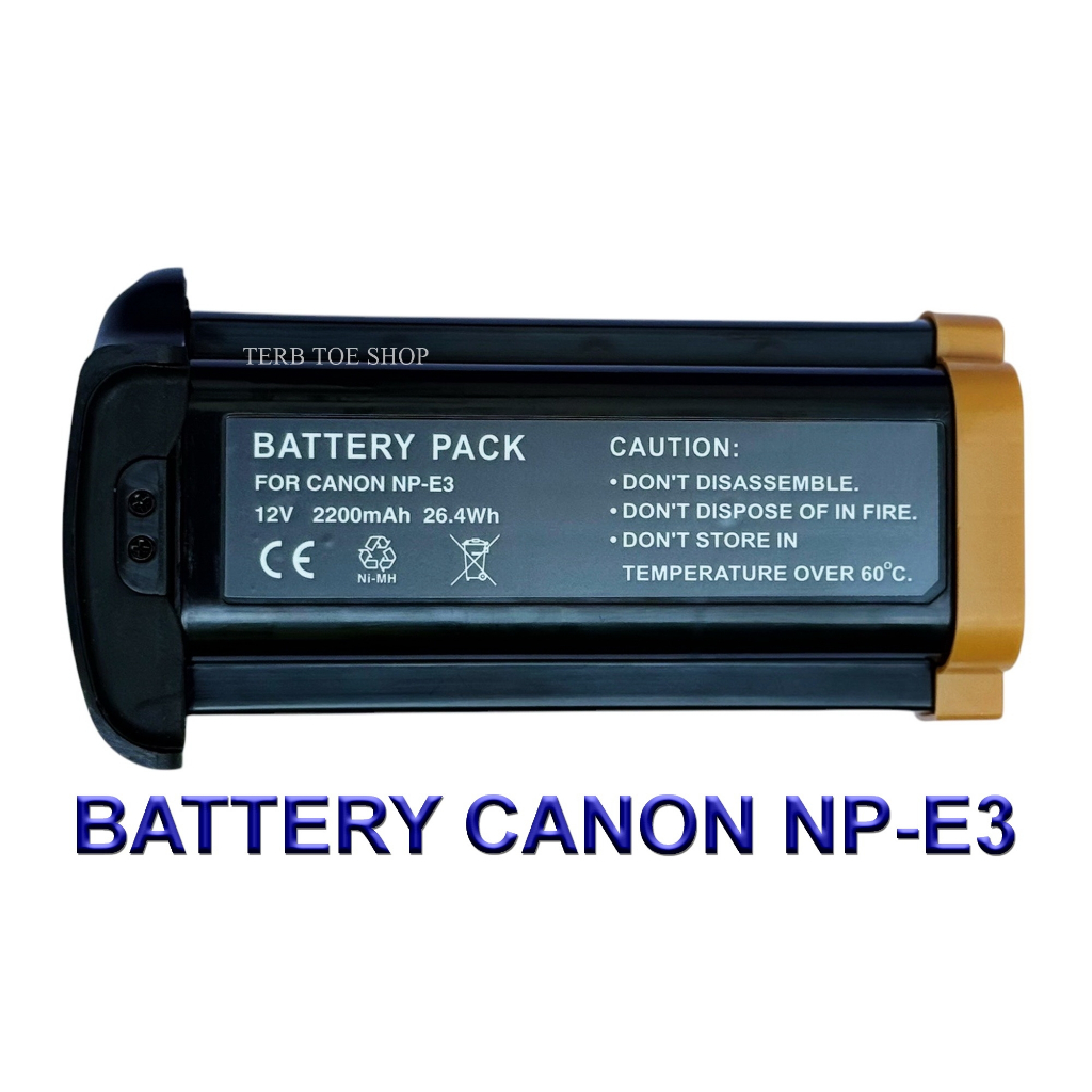NP-E3 / NPE3 Camera Battery for Canon EOS 1D,EOS 1D MarkII,EOS 1D MarkII N,EOS 1DS,EOS 1DS MarkII BY