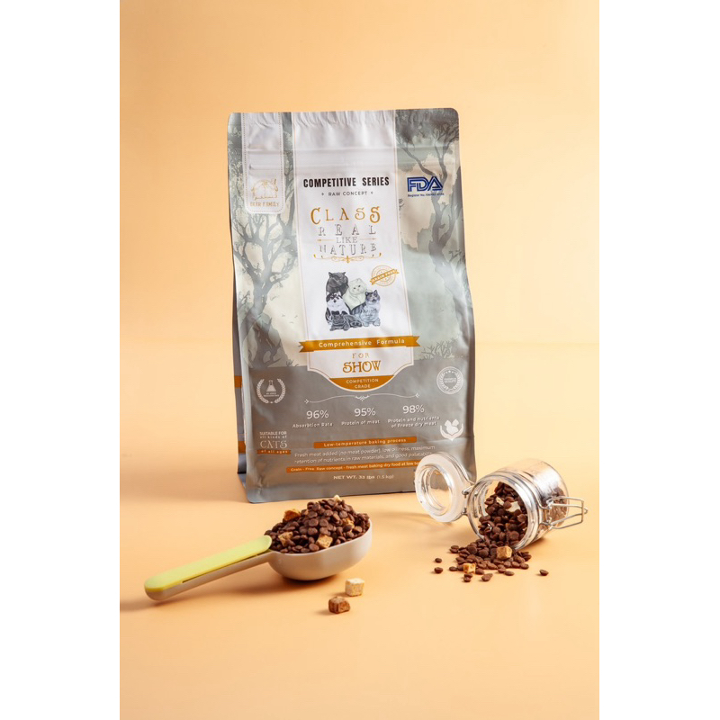 BearFamily อาหารแมวเม็ดClass96% - รูปที่ 2
