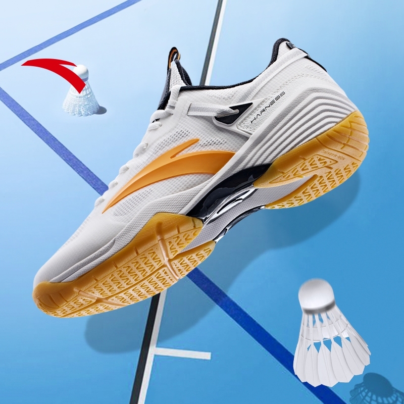 ANTA Badminton รองเท้าแบดมินตันชาย 9124E4401 Official Store