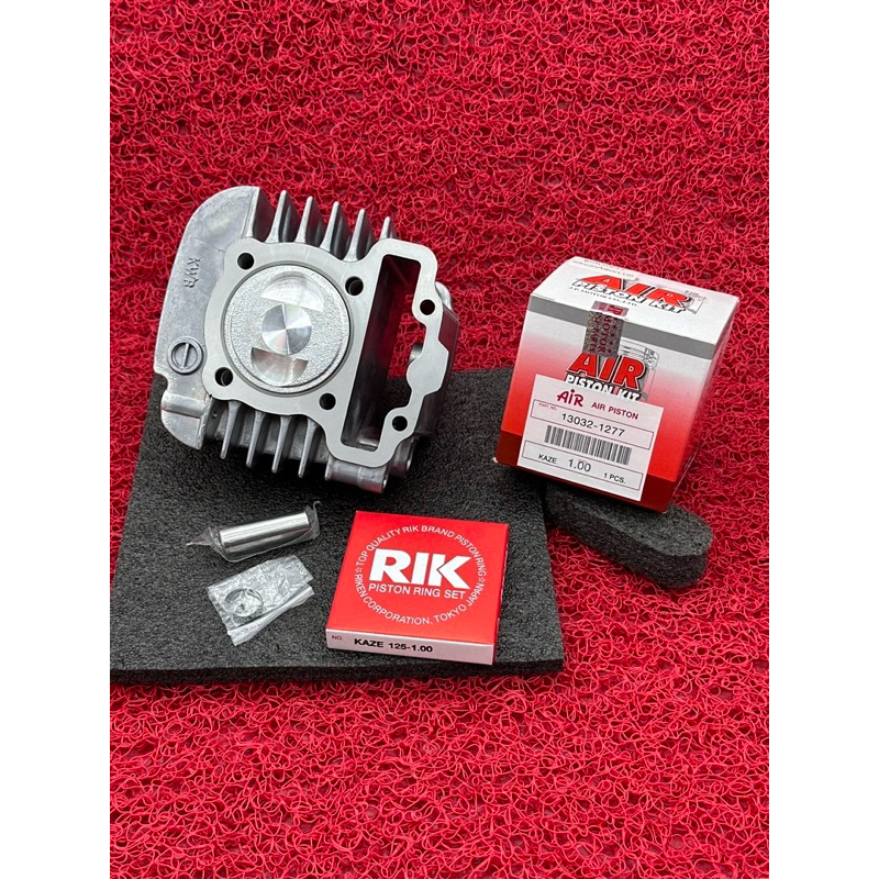 เสื้อ110iลูก57มิลลูกคาเซ่พร้อมหลบวาล์ว2วาวใส่110iได้ทุกรุ่นไม่เกินปี2020