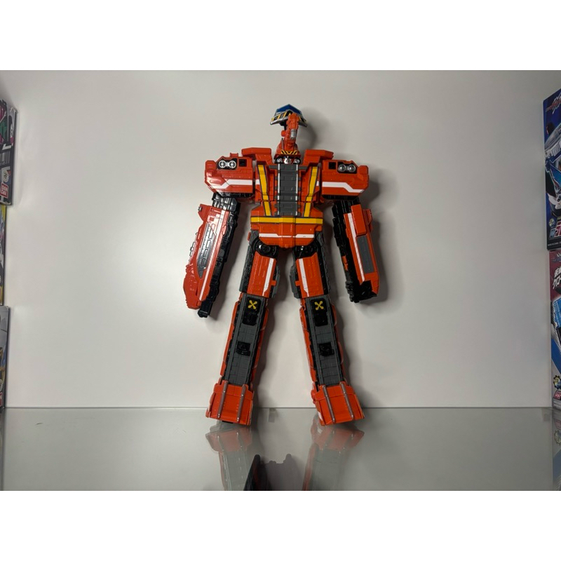 Dx Build daioh Toqger หุ่นรถไฟส้มจากขบวนการ ทคคิวเจอร์