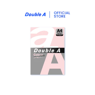 Double A กระดาษสี A4 หนา 180 แกรม จำนวน 50 แผ่น/แพ็ก จำหน่าย 1 แพ็ก