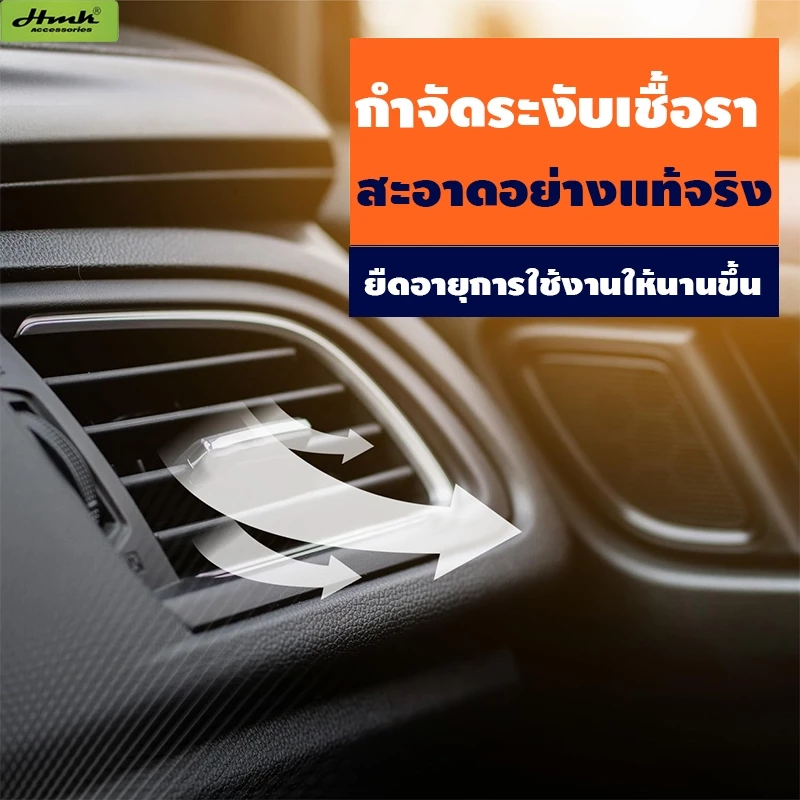 HMK น้ำยาล้างแอร์รถยนต์ 500ml+ท่อฉีดยาว สามารถล้างแอร์รถยนต์และในบ้านได้ เป่าลมสดชื่น สเปรย์ล้างแอร์ thumbnail 8