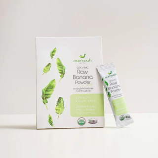ผงกล้วย​น้ำว้าด​ิบออร์แกนิค​แบบพกพา ไม่ต้องตัก ฉีกเทชงได้เลย ORGANIC RAW BANANA POWDER TOGO