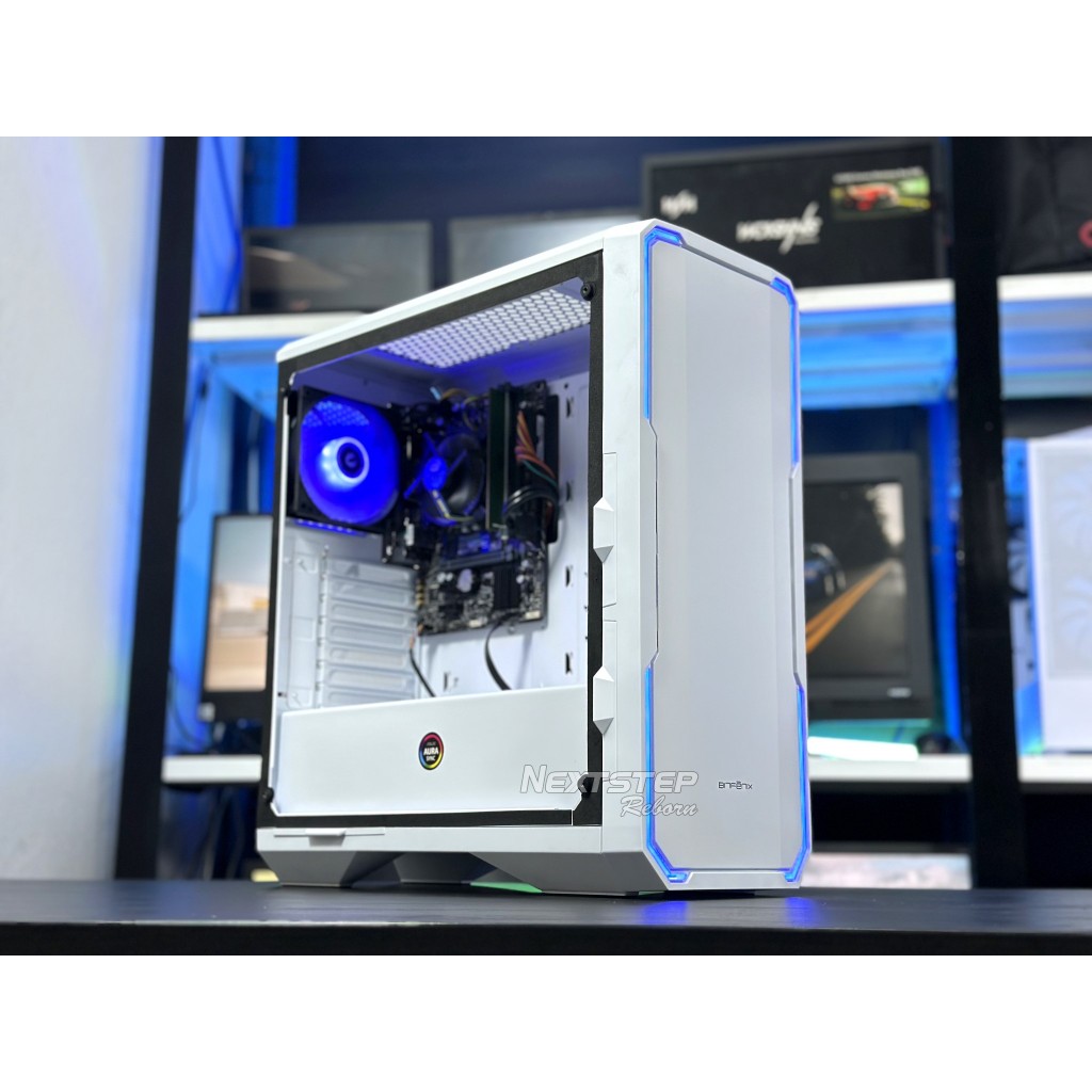 คอมประกอบสีขาว มินิมอล Core i5 Gen10, Ram 8GB, M.2 500GB อัพเกรดเพิ่มได้ รองรับ Windows11