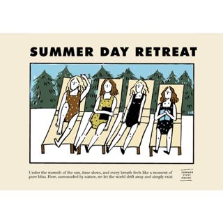 Summerstuff.marine - POSTER ลาย SUMMER DAY RETREAT โปสเตอร์ …