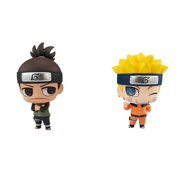 [พร้อมส่ง/มือ 1] Chimi Mega Buddy Series! Naruto: Iruka Umino & Naruto Uzumaki Set 4535123828270