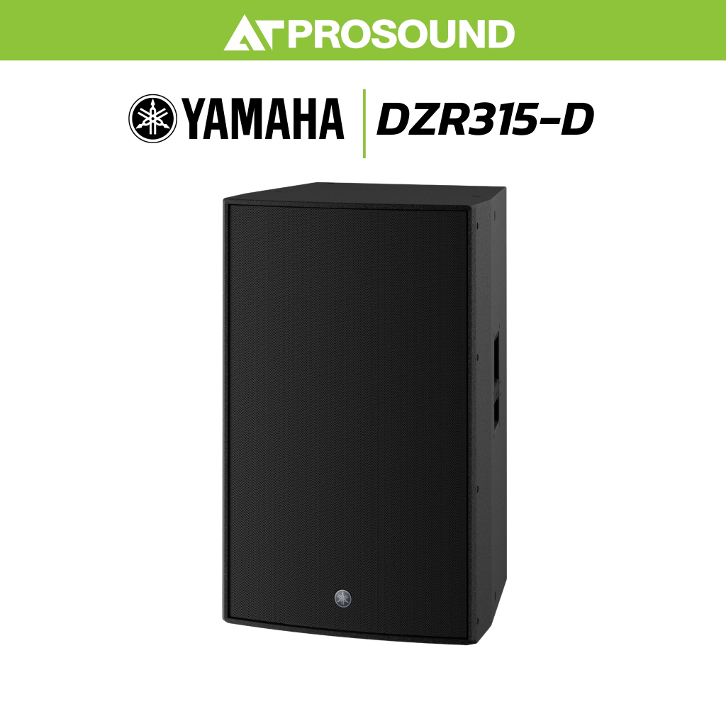 YAMAHA DZR315-D ลำโพงเสียงกลาง 15 นิ้ว 3 ทาง แอคทีฟ กำลังขับ 2000 วัตต์ ความดัง 143 dB  AT Prosound