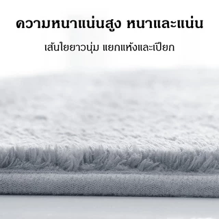 พรมเช็ดเท้า ผ้าเช็ดเท้า ขนาด60X40 cm. ทอหนาแน่น สีไม่ตก มียางกันลื่น พรม