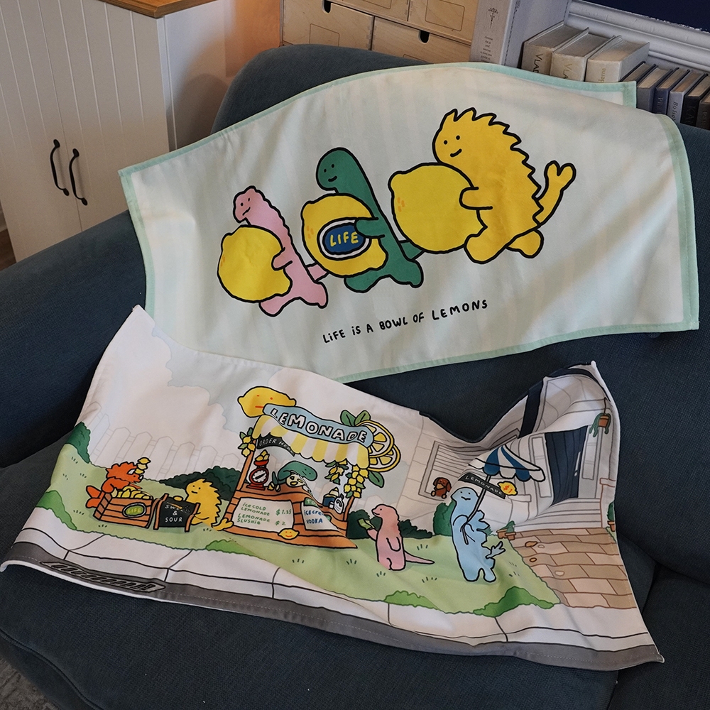 JOGUMAN Lemonade Towel ผ้าขนหนู ผ้าเช็ดตัว