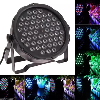 ไฟเวที ไฟพาร์ กระพริบตามจังหวะ Disco light ไฟพาร์LED PAR LED RGB ไฟเทค ไฟหลากสี ไฟงานเลี้ยง ไฟเวที