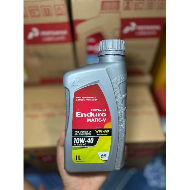 น้ำมันเครื่องสังเคราะห์แท้ 100%ENDURO10W-40(1ลิตร)