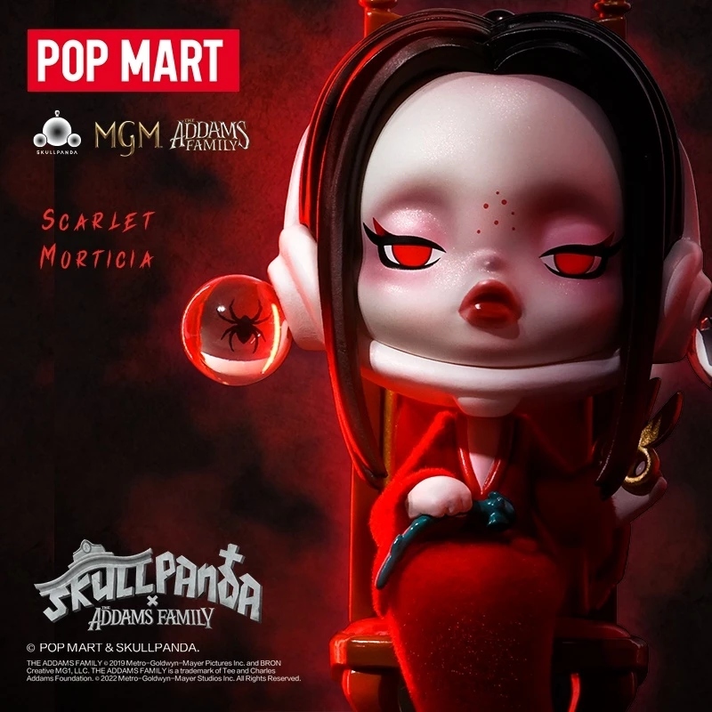 02Toyz4Fun: POPMART: Skullpanda The Addams Family (แบบสุ่ม ลุ้นSecret) พร้อมส่ง