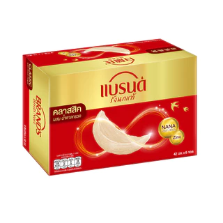 แบรนด์ รังนกแท้ สูตรคลาสสิค 42 มล. x 6 ขวด x 3 แพค