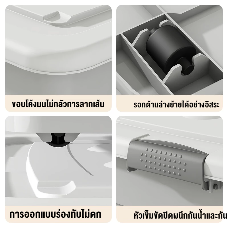 กล่องเก็บของ ขนาด 100-400 ลิตร กล่องใส่ของ ลังพลาสติก thumbnail 5