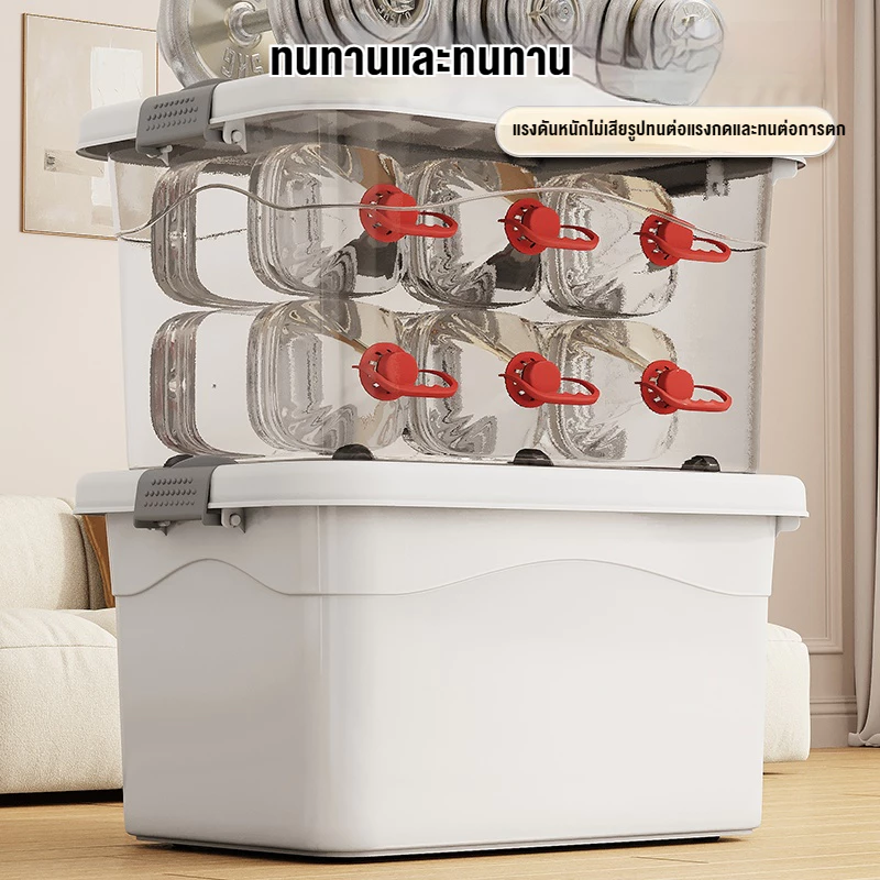 กล่องเก็บของ ขนาด 100-400 ลิตร กล่องใส่ของ ลังพลาสติก thumbnail 6
