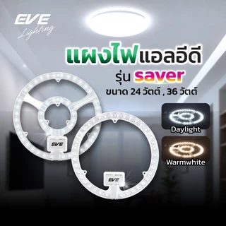 แผงไฟแอลอีดี LED (เฉพาะแผงไม่รวมโคม) มีเลนส์กระจายแสง รุ่น Saver 24, 36 และ 50 วัตต์