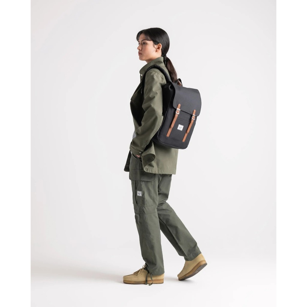 Herschel حقيبة ظهر Retreat Small ‏17 لتر — أسود — صورة 8