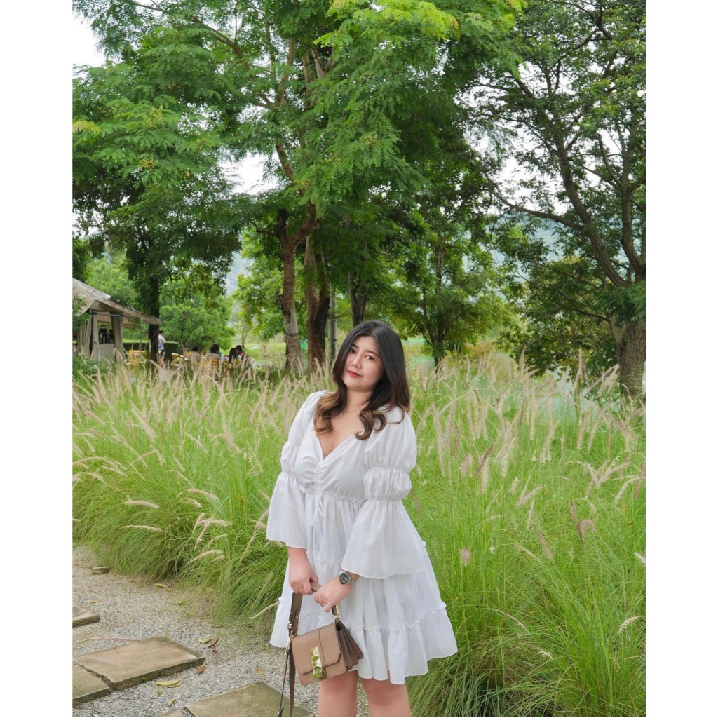 Lolipop dress มินิเดรสสั้นสาวอวบ | plussizeby.yuti