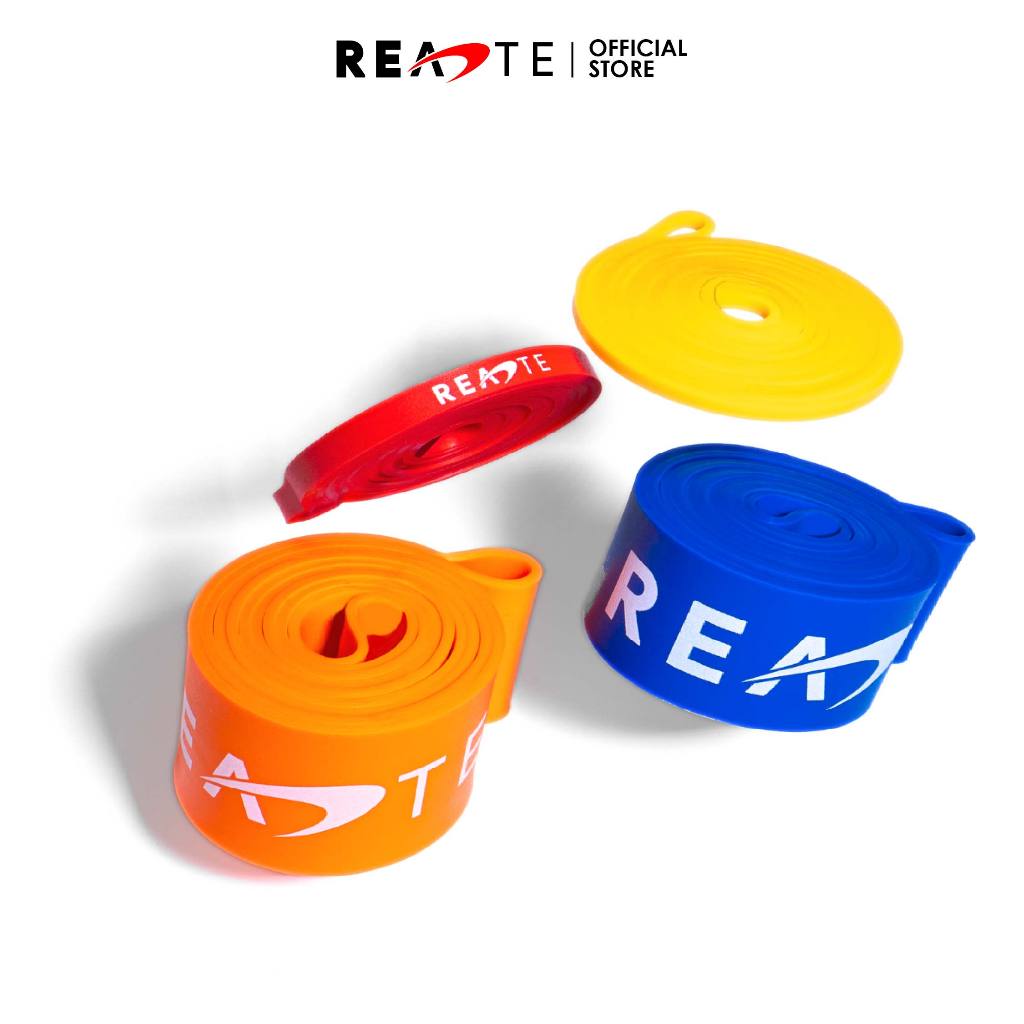 READTE (ส่งด่วนได้) ยางยืดออกกำลังกาย แรงต้าน 3 – 56 KG. บริหารกล้ามเนื้อ ยางยืดแรงต้าน RESISTANCE BAND