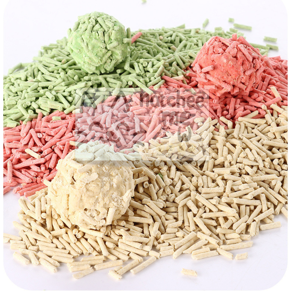 Natchee Meow 6L ทรายแมวเต้าหู้ ทรายแมวเกรดพลีเมียม 6L เก็บกลิ่น ไร้ฝุ่น กลิ่นหอม ผลิตจากธรรมชาติ 2.00 MM ผลิตจากไทย - รูปที่ 4