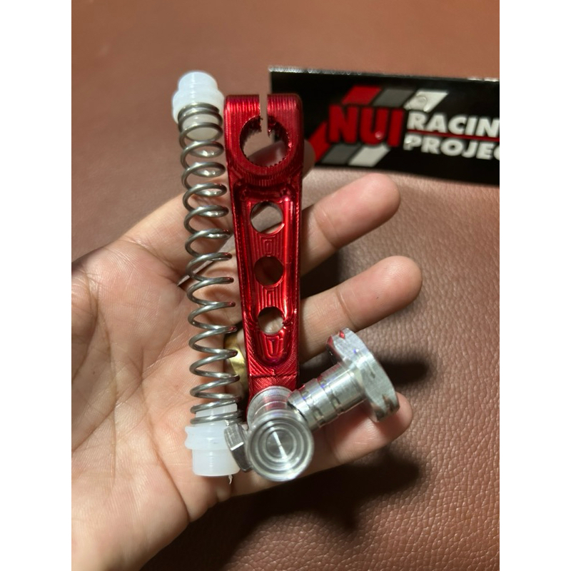 มือลิง KYB งานฟอสใส่ Lead,Giorno,Wave,และรถสายพานงานใหม่3D/งานNui Racing(ตัวตั้งมิเนียม)