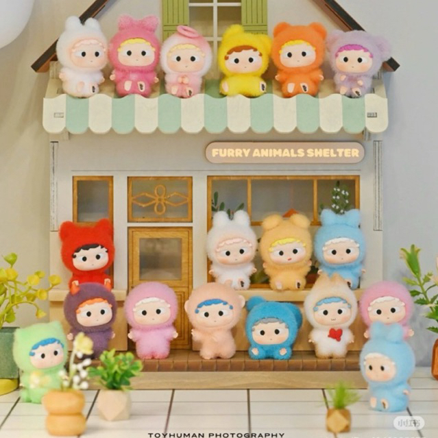 (พร้อมส่งจากไทย🌷) Ozai Furry Animals Shelter Bean Blind Box บีนโอไซ!